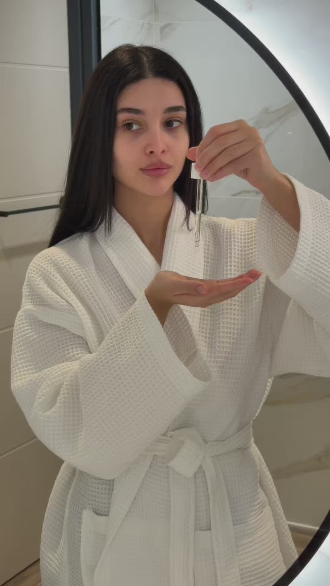 your daily glow routine. spf50, hyaluronic acid body lotion mixed with self tan drops. skin stays hydrated, protected, and naturally bronzed✨ #ClayAndGlow 