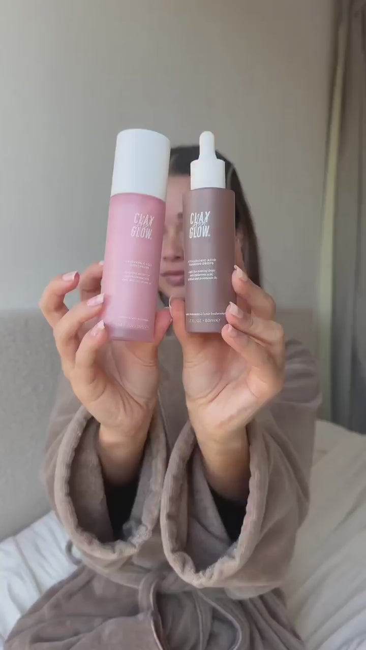 Hyaluronic acid tanning drops | Clay And Glow